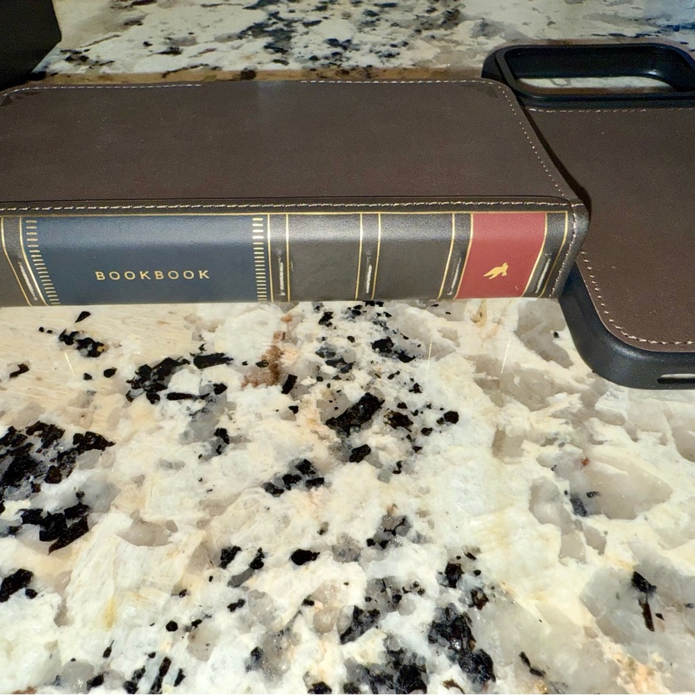 Brown Leather iPhone Case